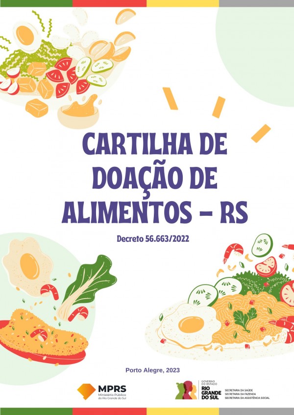 CARTILHA DE DOAÇÃO DE ALIMENTOS